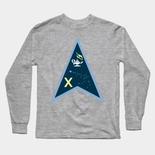 Space Force Delta 10 Logo Long Sleeve T-Shirt
